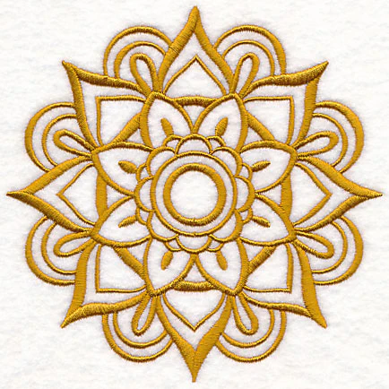 Mandala (Goldwork) - Image 3