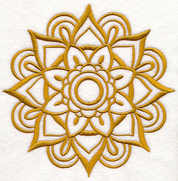 Mandala (Goldwork) - Image 6