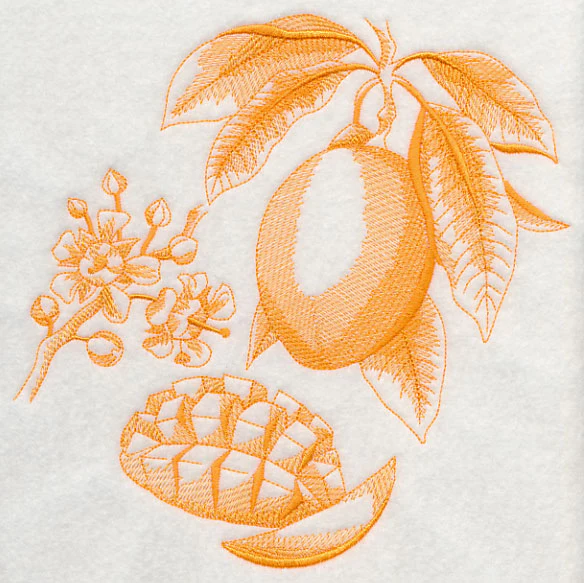 Mango Botanical (Toile) - Image 6