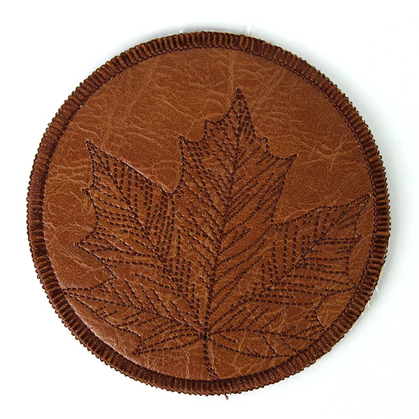 Maple Leaf Coaster (In-the-Hoop) - Image 3