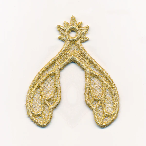 Maple Seed Pendant (Lace)