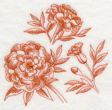 Marigold Botanical (Toile) - Image 4