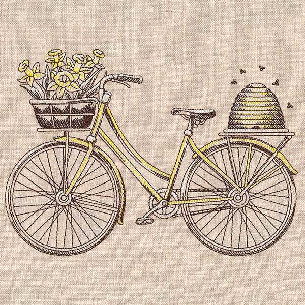 Market Bicycle - Honey & Blooms - Image 2