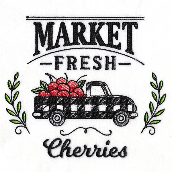 Market Fresh Retro Truck - Cherries - Image 5