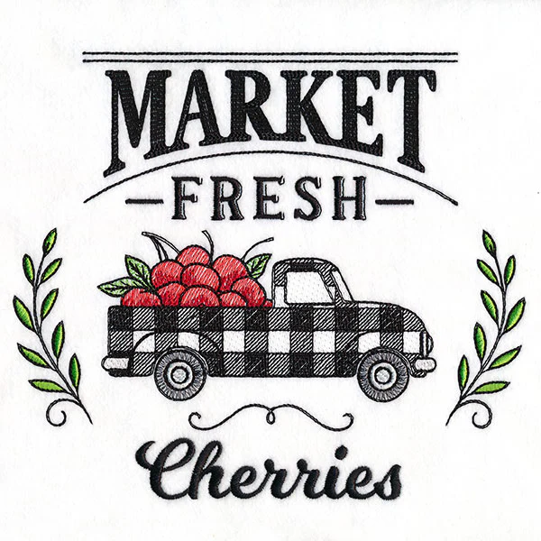 Market Fresh Retro Truck - Cherries - Image 7