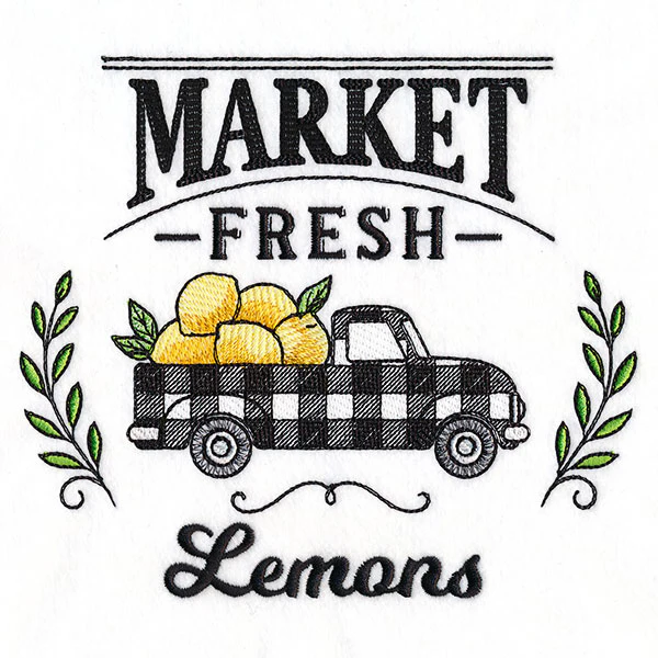 Market Fresh Retro Truck - Lemons - Image 13