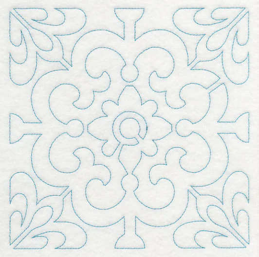Marrakesh Tile Quilting Square 2 - Image 2