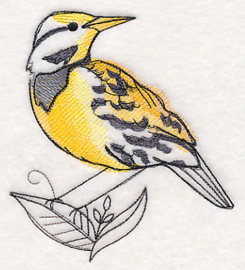 Meadowlark in Watercolor - Image 2