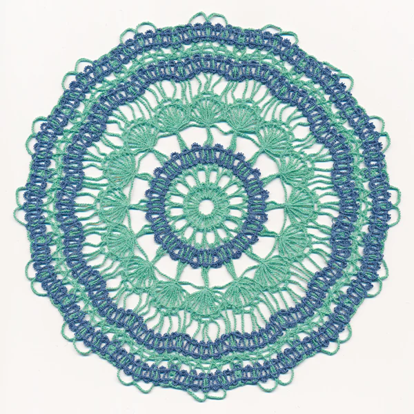 Medallion Doily (Battenburg Lace) - Image 6