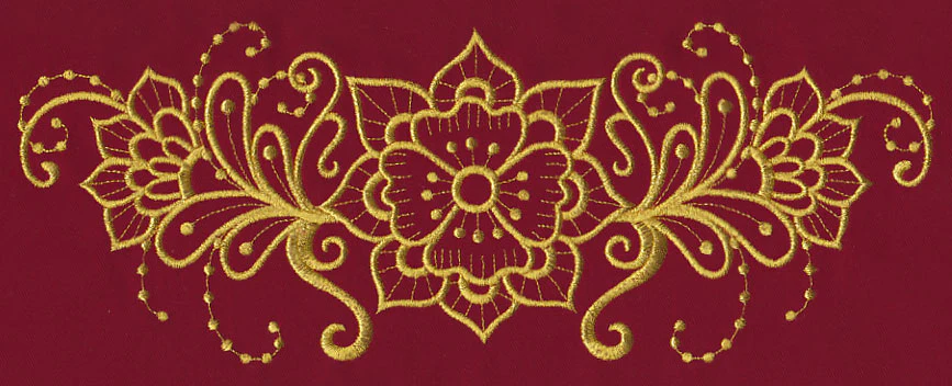 Mehndi Beauty (Goldwork) - Image 10