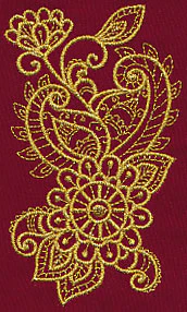 Mehndi Brilliance (Goldwork) - Image 5