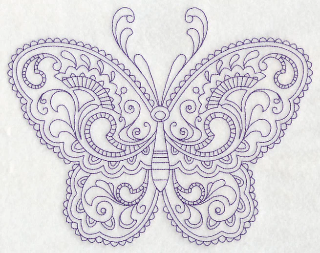 Mehndi Butterfly Caru
