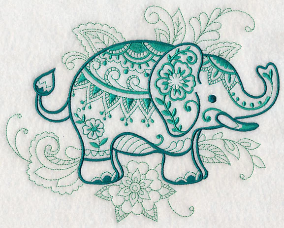 Mehndi Elephant - Image 2