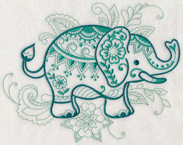 Mehndi Elephant - Image 6