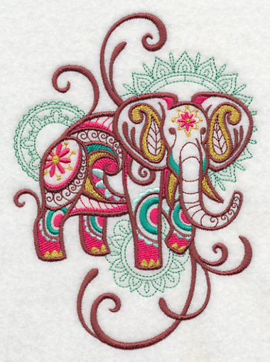 Mehndi Elephant Spray - Image 3