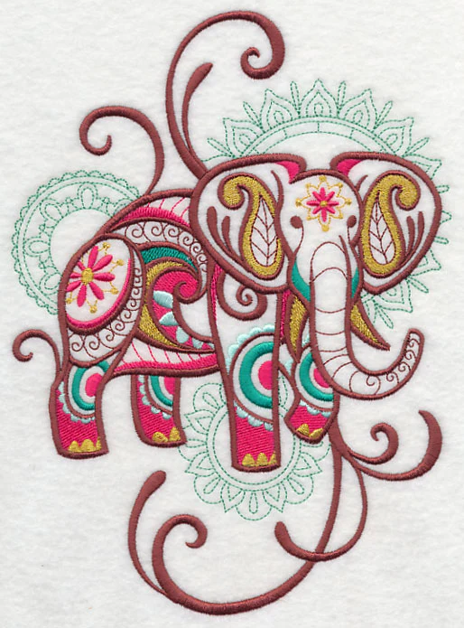 Mehndi Elephant Spray - Image 4