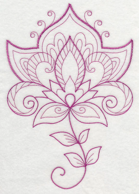 Mehndi Flower (Vintage)