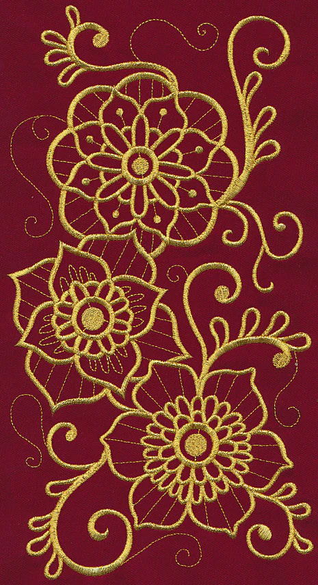 Mehndi Grace (Goldwork) - Image 6
