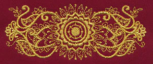 Mehndi Grandeur (Goldwork) - Image 5