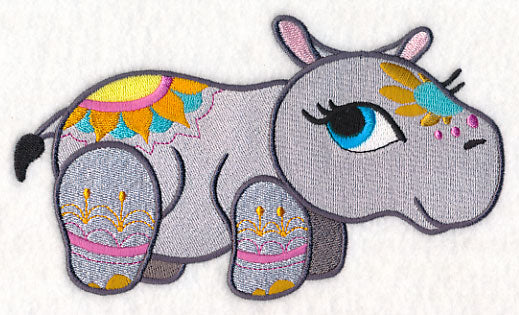 Mehndi Jungle Hippo - Image 2
