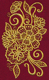 Mehndi Majesty (Goldwork) - Image 5