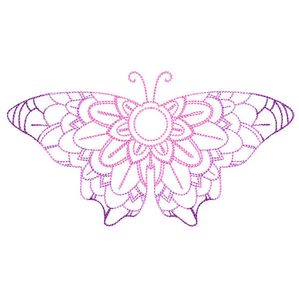 Mehndi Mandala Butterfly 2 - Image 4