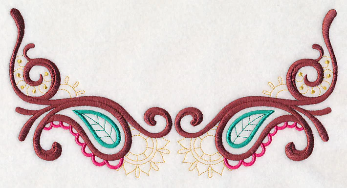 Mehndi Paisley Neckline (Crewneck) - Image 4