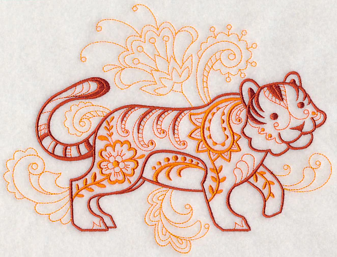 Mehndi Tiger - Image 6
