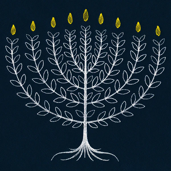 Menorah in Botanicals