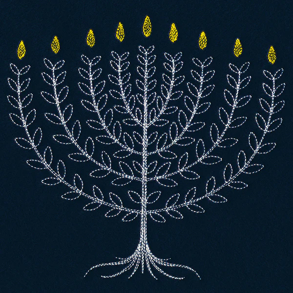 Menorah in Botanicals - Image 3