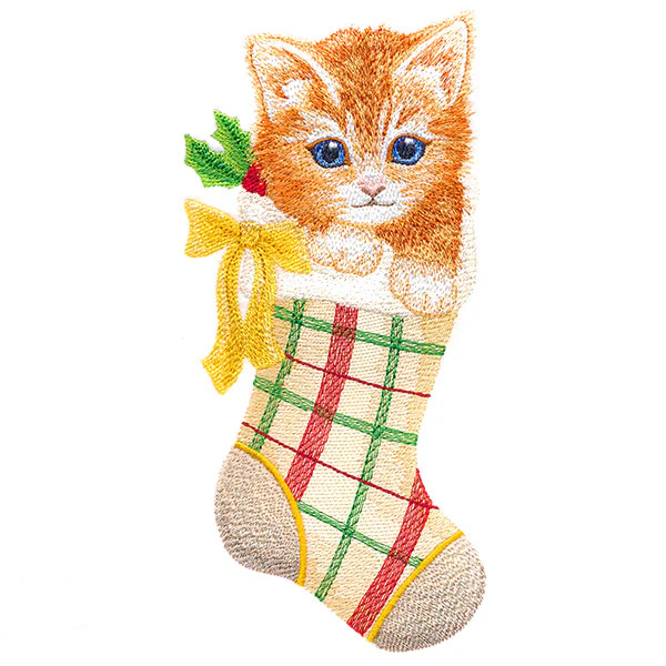 Meowy Festive Kitten - Image 2