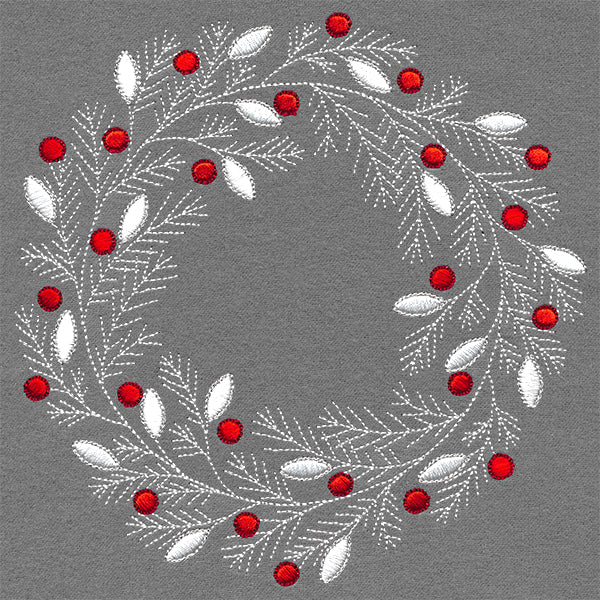 Merry and Bright Christmas Wreath - Image 2