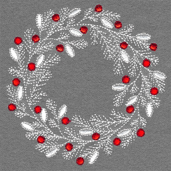 Merry and Bright Christmas Wreath - Image 5