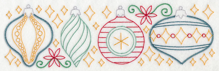 Merry and Bright Ornament Border - Image 6