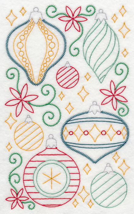 Merry and Bright Ornament Medley (Vintage) - Image 2