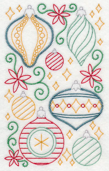 Merry and Bright Ornament Medley (Vintage) - Image 3