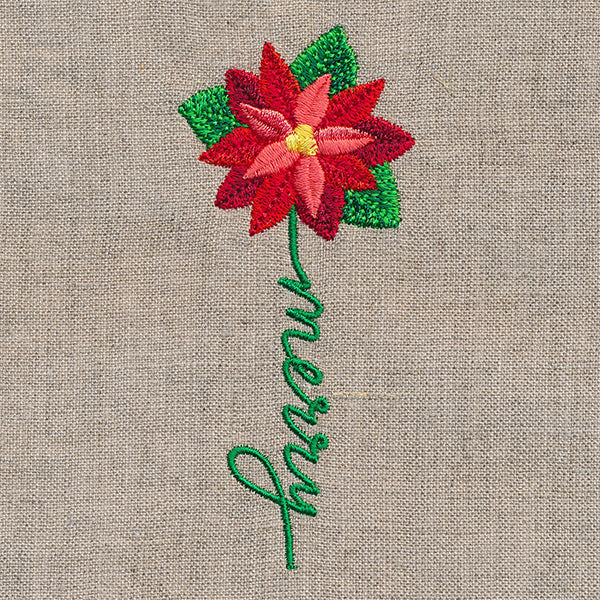 Merry Bloom Poinsettia - Image 5