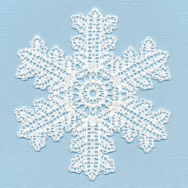 Merry & Bright Snowflake (Battenburg Lace) - Image 2