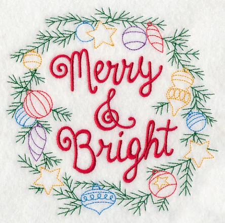Merry & Bright Wreath - Image 3
