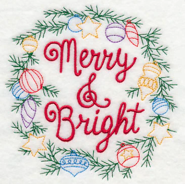 Merry & Bright Wreath - Image 4