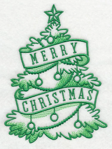 Merry Christmas and Tree - Image 3