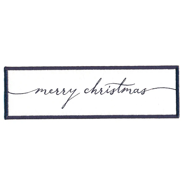 Merry Christmas Pillow Wrap (In-the-Hoop) - Image 4