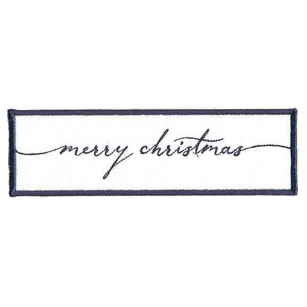 Merry Christmas Pillow Wrap (In-the-Hoop) - Image 6