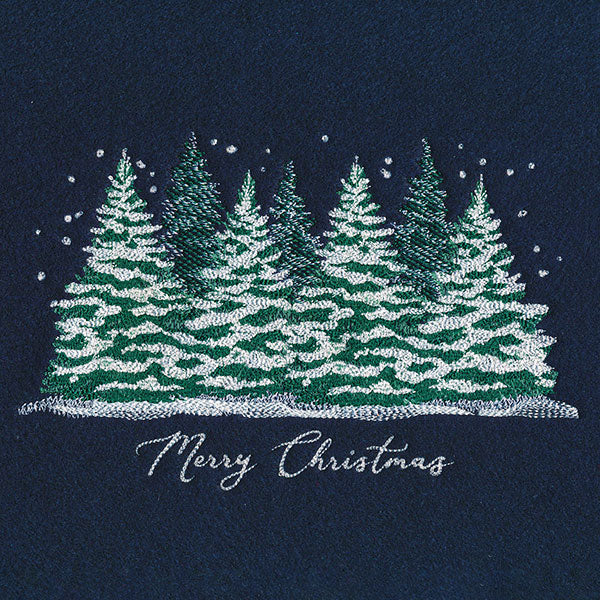 Merry Christmas Pine Tree Border - Image 5
