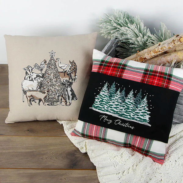 Merry Christmas Pine Tree Border - Image 6