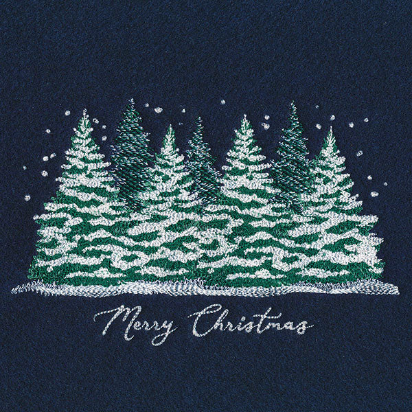 Merry Christmas Pine Tree Border - Image 7