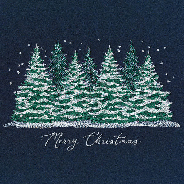 Merry Christmas Pine Tree Border - Image 9
