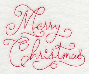 Merry Christmas (Redwork) - Image 4