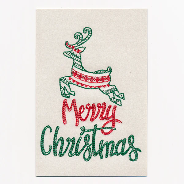 Merry Christmas Reindeer (Cardstock) - Image 2