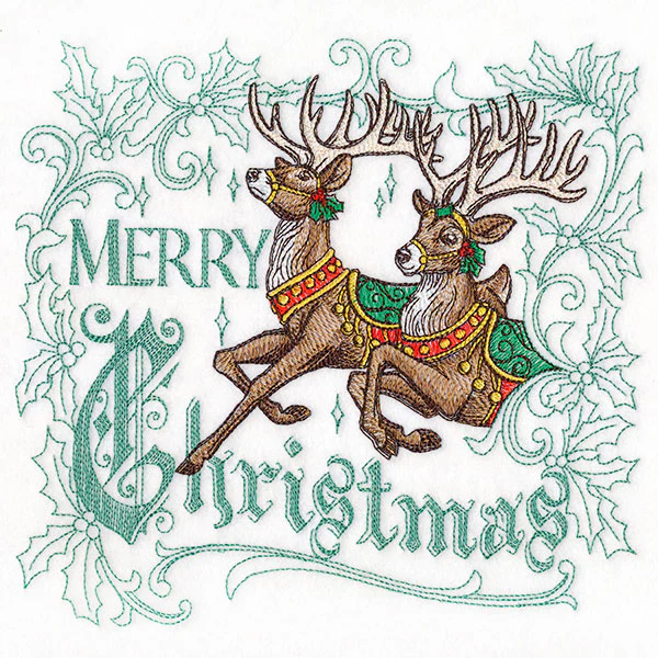 Merry Christmas Reindeer Medley